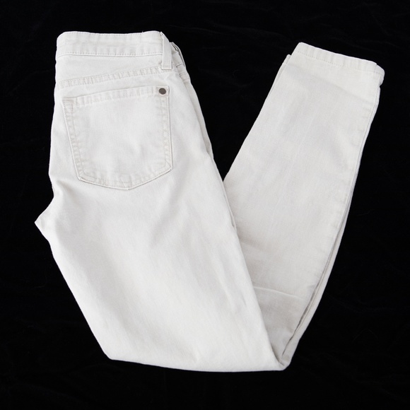 VINCE Crop Skinny Ankle Stretch Khaki Jeans Pants - Picture 4 of 16